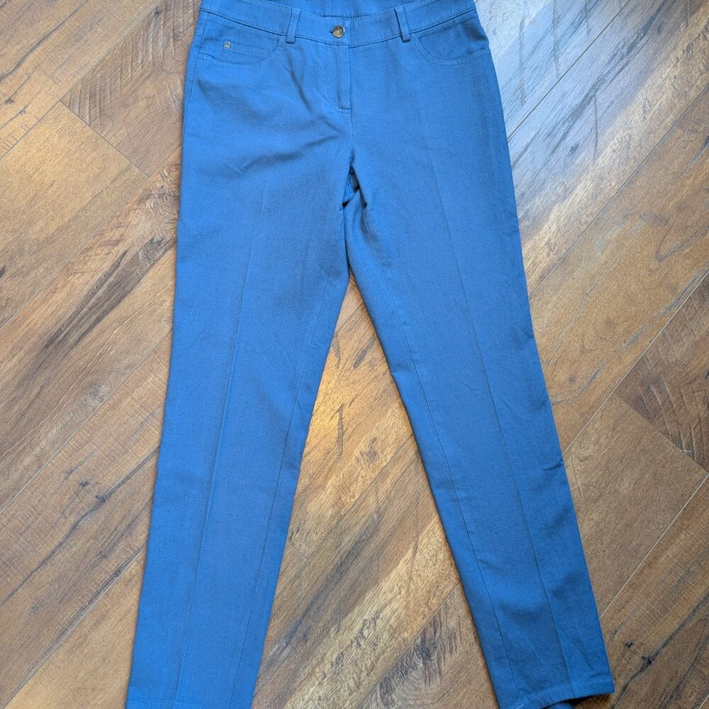 Akris Cotton-Mulberry Silk blend pant